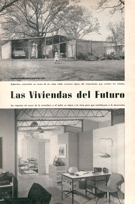 Las Viviendas del Futuro - Julio 1955