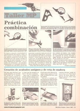 Conozca sus Herramientas - Enero 1987