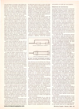 Diseñe su sistema de alarma - Octubre 1984