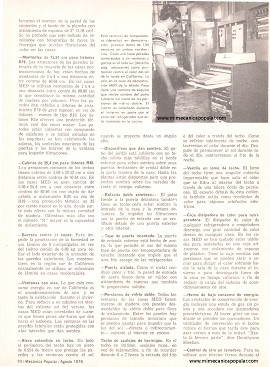 22 maneras de ahorrar energía - Agosto 1978