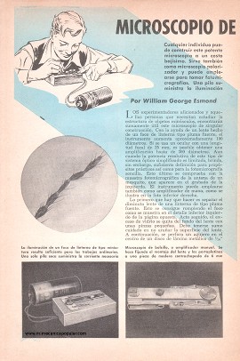 Microscopio de 100 Aumentos - Diciembre 1951