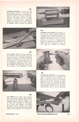 Para el Soldador - Febrero 1958