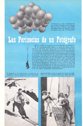 Las Peripecias de un Fotógrafo - Febrero 1955