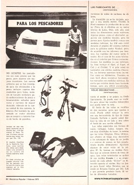Velas Decorativas - Febrero 1973