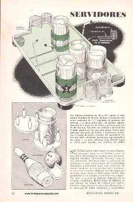 Bandejas - Servidores Elegantes - Septiembre 1948