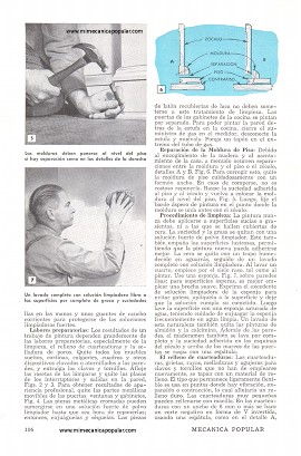 La Pintura de Maderamen y Paredes Interiores - Julio 1950