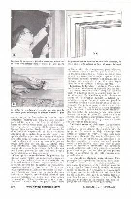 La Pintura de Maderamen y Paredes Interiores - Julio 1950