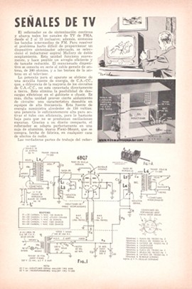 Efectivo Reforzador para Se&ntilde;ales de TV - Agosto 1953