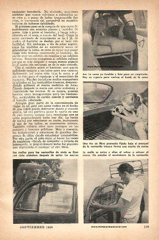 Ahorre dinero en sus excursiones - Septiembre 1954