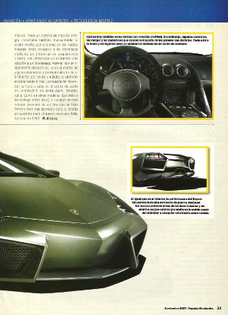 Lamborghini Reventón - Noviembre 2007