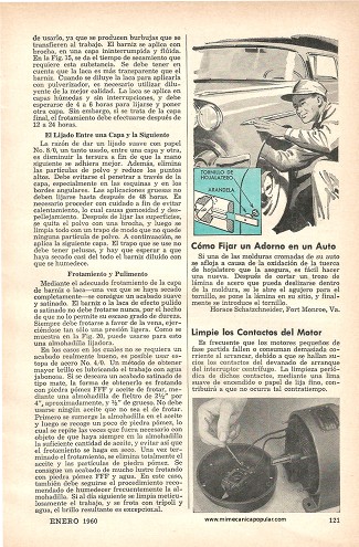 Acabado Para Mobiliario - Enero 1960