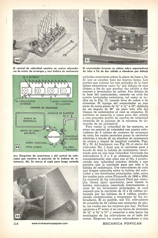 Carro El&eacute;ctrico - Parte II - Julio 1958