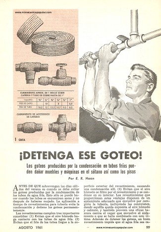 Detenga ese goteo - Agosto 1961