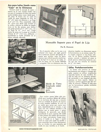 Ideas pr&aacute;cticas para el taller - Marzo 1963