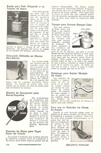 Ideas Pr&aacute;cticas para el Taller - Septiembre 1947