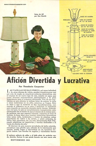 Afici&oacute;n Divertida y Lucrativa - Noviembre 1953