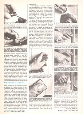 5 arreglos para la casa - Julio 1987