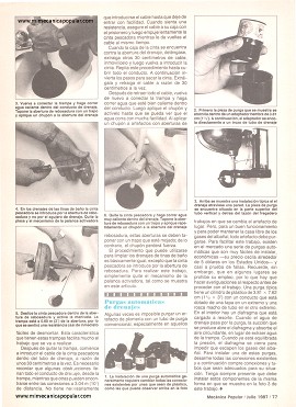 5 arreglos para la casa - Julio 1987