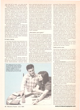 ¿Debe remodelar su casa? - Julio 1986