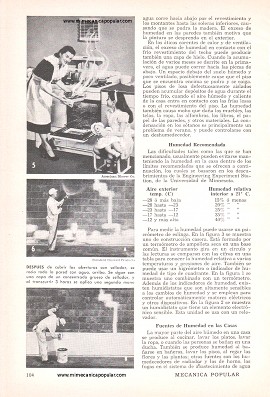 Qué Hacer con el Exceso de Humedad - Diciembre 1960