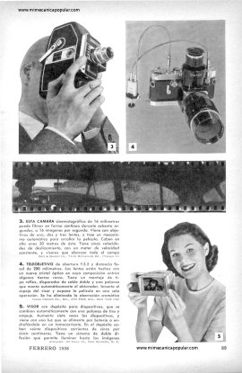 Cámaras fotográficas de Febrero 1958