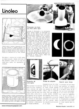 C&oacute;mo Remendar un Piso de Lin&oacute;leo - Junio 1973