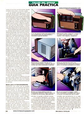Mantenimiento del acondicionador de aire - Noviembre 1995