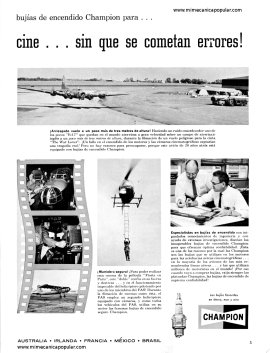 Publicidad - Bujías Champion - Abril 1962