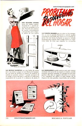 Resolviendo problemas del Hogar - Agosto 1954