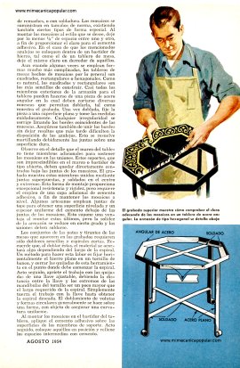 Tableros de Mosaicos - Agosto 1954