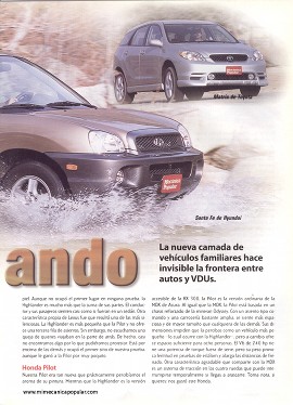 Evolucionando - Comparativo de 10 VDUs - Agosto 2002