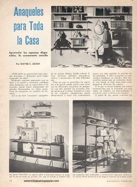 Anaqueles para Toda la Casa - Enero 1969