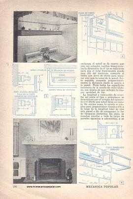 Mejore la iluminación de su hogar - Noviembre 1952