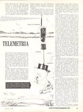 Haga un sensor electr&oacute;nico para la pesca por telemetr&iacute;a - Julio 1968