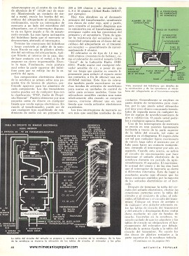Haga un sensor electr&oacute;nico para la pesca por telemetr&iacute;a - Julio 1968