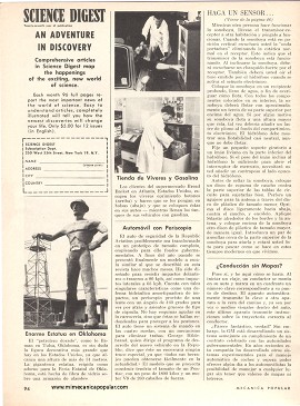 Haga un sensor electr&oacute;nico para la pesca por telemetr&iacute;a - Julio 1968