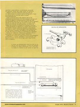 Construye un surtidor de agua fría - Octubre 1970