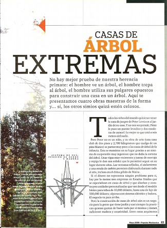 Casas de &Aacute;rbol Extremas - Mayo 2006