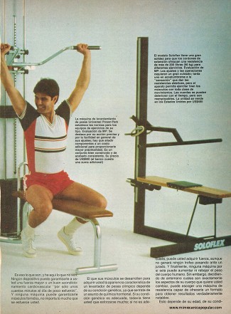 C&oacute;mo mantenerse joven con ejercicios - Agosto 1982