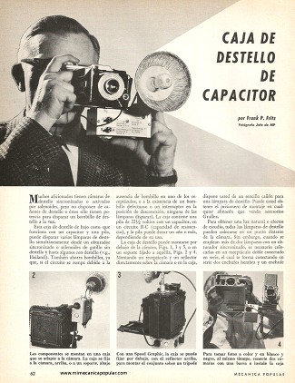 Fotografía - Caja de destello de capacitor - Marzo 1962