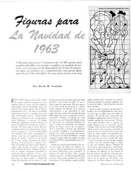 Figuras para La Navidad - Diciembre 1963