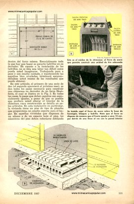 La Hechura de Chimeneas -Parte I -Diciembre 1957