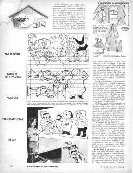 Transforme Su Patio en Una Postal De Navidad - Diciembre 1964