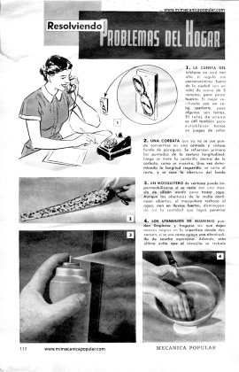 Resolviendo problemas del Hogar - Septiembre 1955
