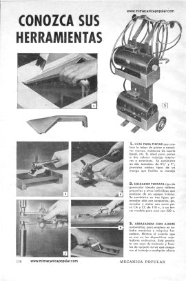Conozca Sus Herramientas - Julio 1952