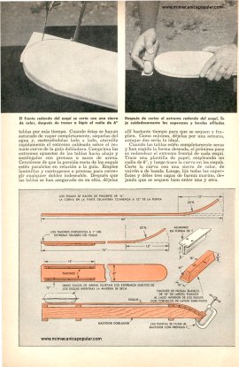 Construya Sus Esquís Acuáticos - Septiembre 1954