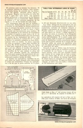Construya Sus Esquís Acuáticos - Septiembre 1954