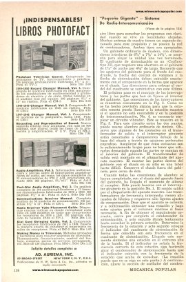 Peque&ntilde;o gigante: Sistema de Radio-Intercomunicaci&oacute;n - Mayo 1952