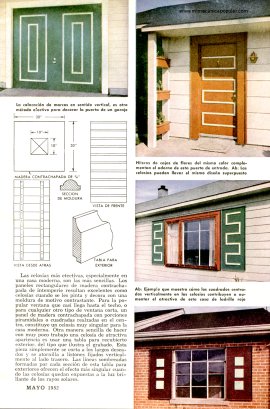 Añada el Toque Decorativo Final - Mayo 1952