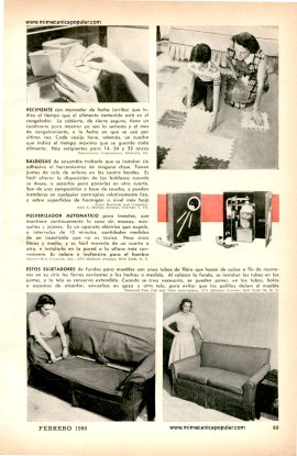 Novedades para el Hogar - Febrero 1960